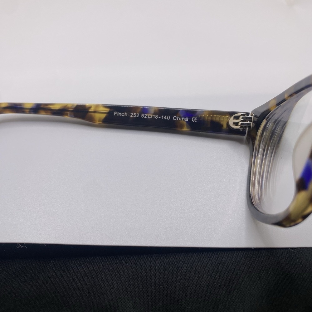 Warby Parker Eyeglasses FRAME ONLY Finch-252 52-18-140 Brown Tortoise 834 - Picture 10 of 14